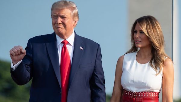 Trump and Melania