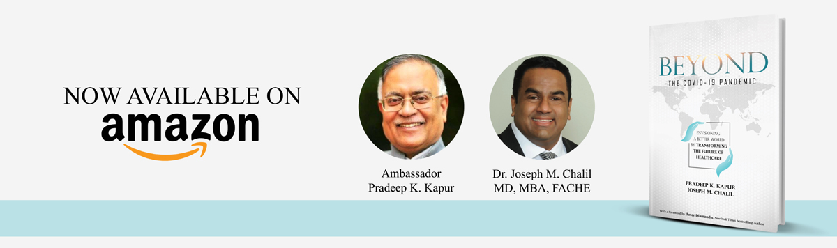 Beyond Covid-19, a book by Dr. Chalil & Ambassador Kapur is now on “Amazon Best Sellers List”