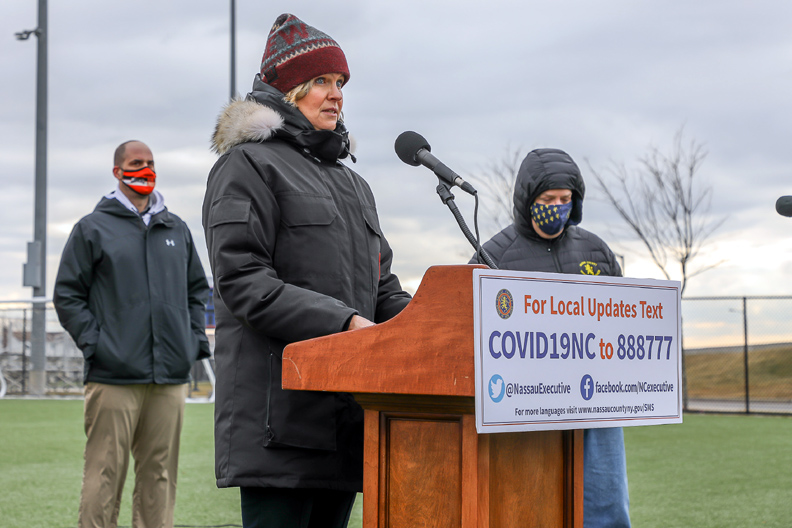 County Executive Curran Announces School Sports Back in Play in Nassau County