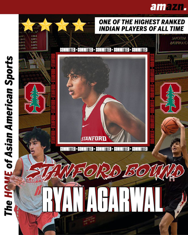Indian American, Stanford – bound, basketball phenom Ryan Agarwal is a star in the making – “DIFFERENT”