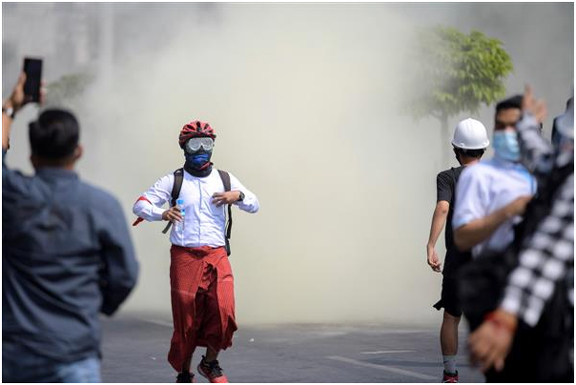 Myanmar protesters urge ‘guerrilla strikes’ as internet blackout widens