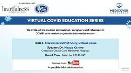 Indian American Organization AAPI and Heartfulness Institute collaborate with Medicover to launch Virtual Covid Education Series for medical professionals, caregivers, and COVID volunteers (1)