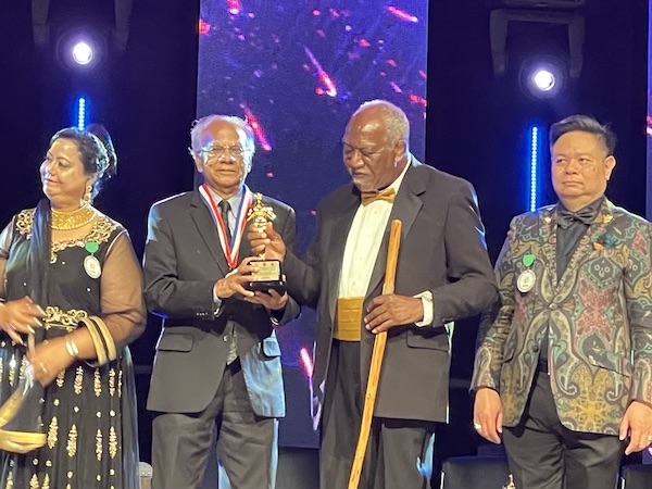 Community leader gets