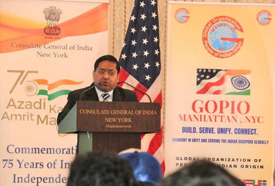 GOPIO Manhattan Organizes ‘Meet & Greet’ for Students from India at the New York Indian Consulate