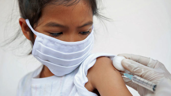 Vaccination for children front page