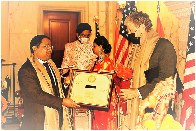 “FIA”– New England & Indo-American Community Celebrated Diwali withRI Governor, Providence Mayor and, CGI-New York