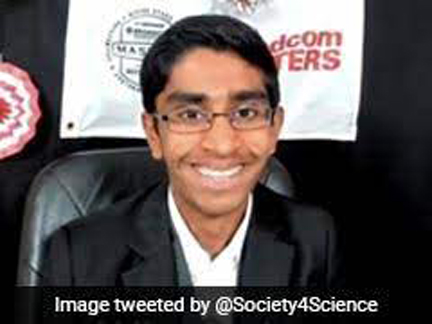 14 year old Indian American student wins $25,000 top award in science competition