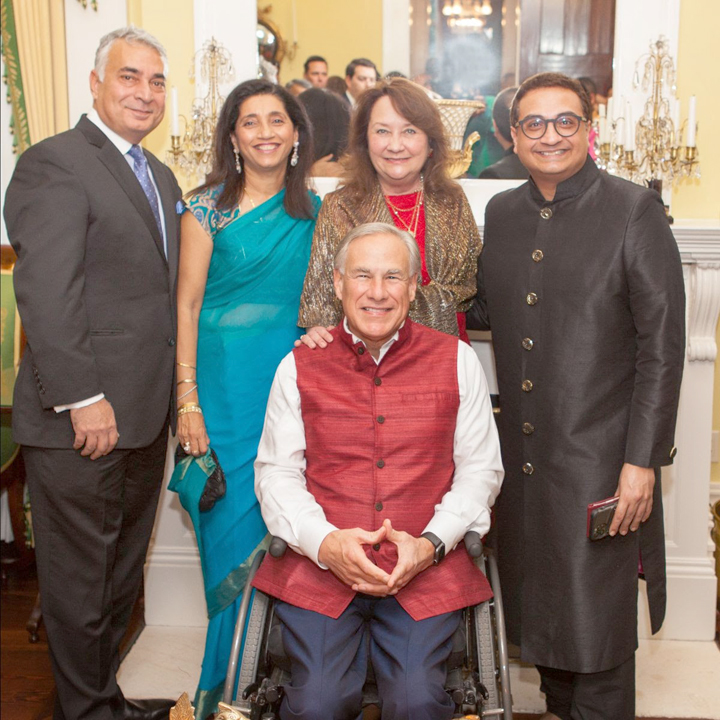 Texas Governor’s Diwali Party Attracts Largest Number of Indian Americans