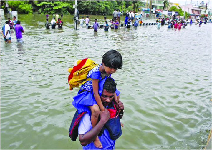 ‘But we’re tax-paying citizens’: Anger, desperation in flooded Chennai