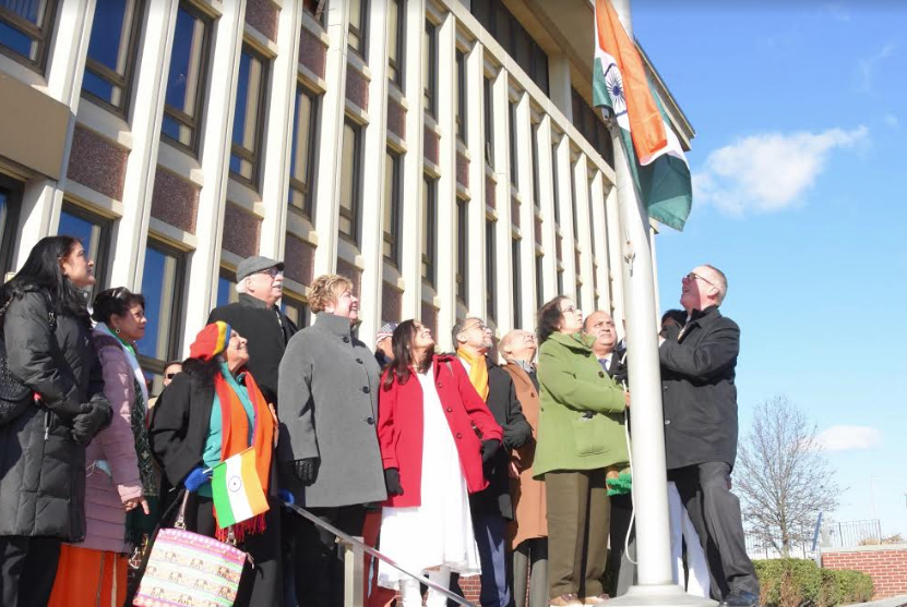 Town of Hempstead Celebrates 73rd Annual India Republic Day with Flag-Raising Celebration at Town Hall