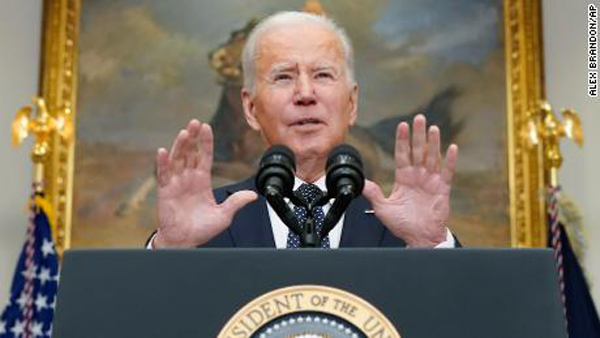 Biden says he is convinced CNN screenshot