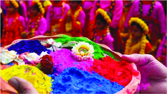Holi: Let the color shower joy