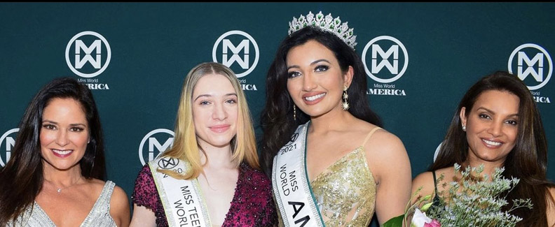 Indian American Punjab-born Shree Saini is 1st runner-up at Miss World pageant
