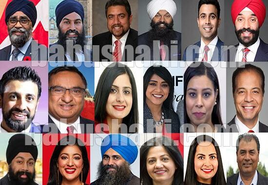 Some Punjabi Politicians in Canada