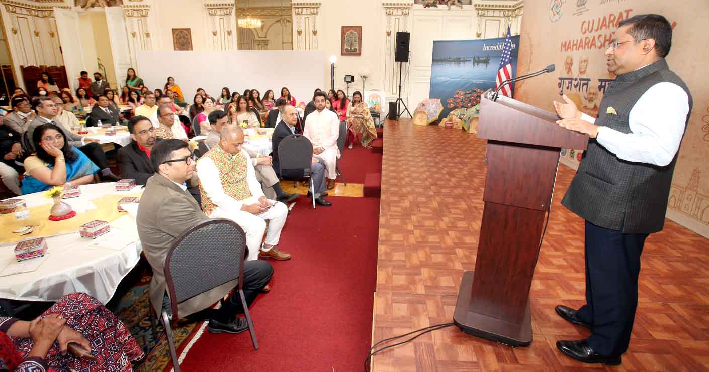 Gujarat and Maharashtra Day celebrated at the Indian Consulate, NY