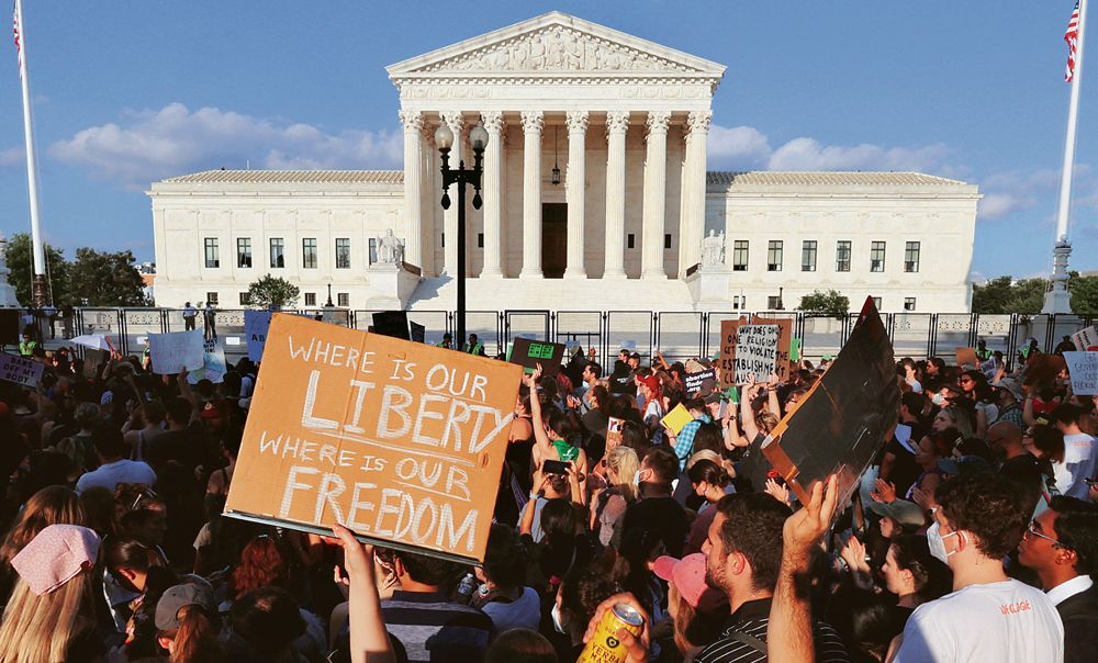 Divested of abortion right