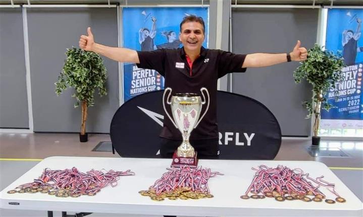 Indian-origin shuttler Rohan Kapoor smashes his way to glory in France