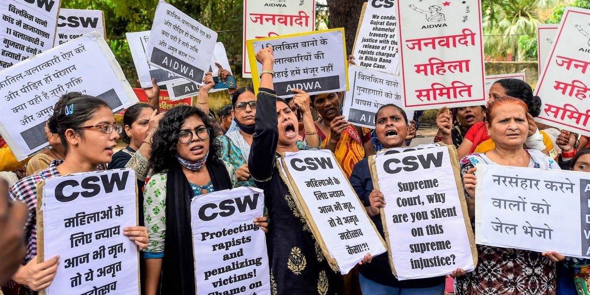 Outrage over Remission for accused in Bilkis Bano gangrape case