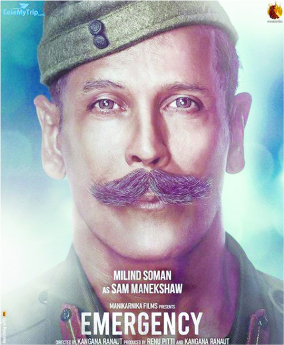 Emergency: Kangana Ranaut presents Milind Soman as Sam Manekshaw