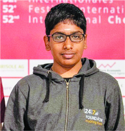 15-year-old Pranav Anand becomes India's 76th Chess Grandmaster