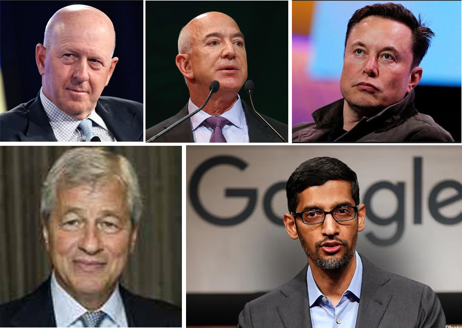 Musk, Bezos, Dimon, Solomon, Pichai among prominent CEOs warning of recession