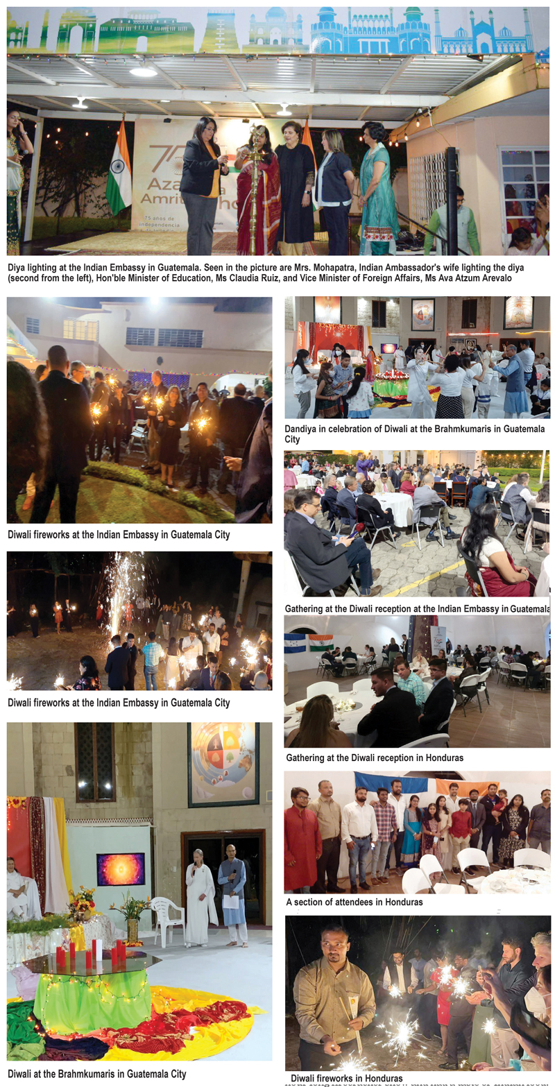 Celebraciones de Diwali en Guatemala y Honduras — El Panorama Indio