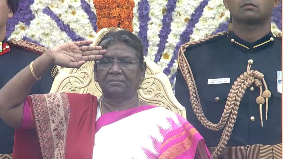 A vibrant parade marked Celebration of the 74th Republic Day of India
