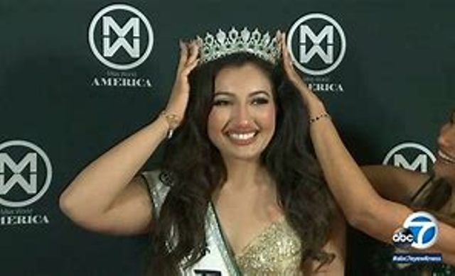 First Indian American to win Miss World America Shree Saini joins prayer for World Peace