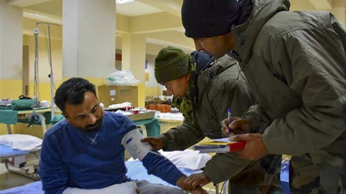 India provides medical assistance in Turkey