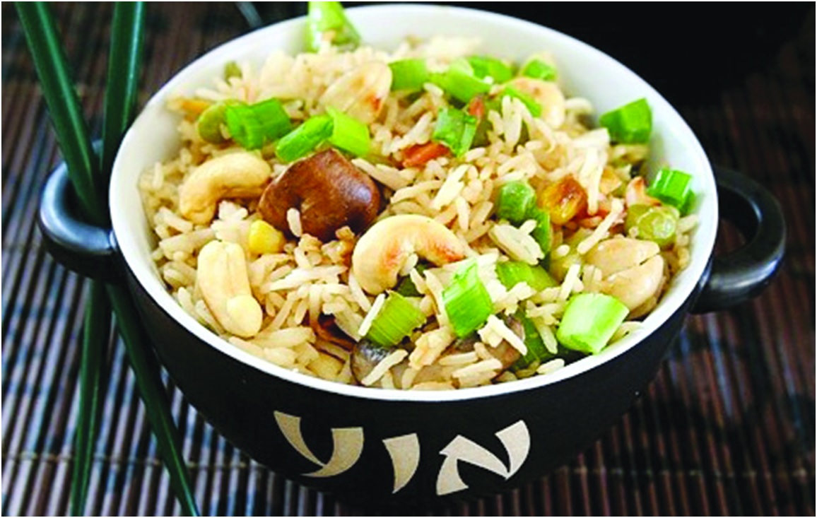 Cashew chicken fried rice — The Indian Panorama
