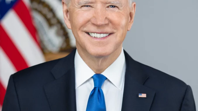 President Biden official portrait White House
