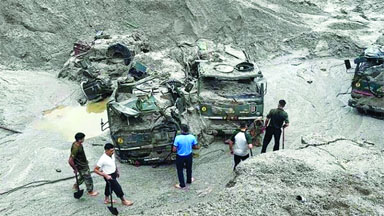 Sikkim flash flood: Toll rises to 21, searches on for 103 missing people