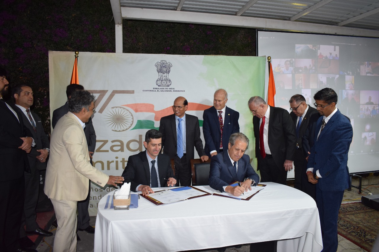 SIGNING OF LOI FOR GUATEMALAN INTEROCEANIC CORRIDOR (GIC). (DRY CORRIDOR PROJECT ) IN GAUTEMALA