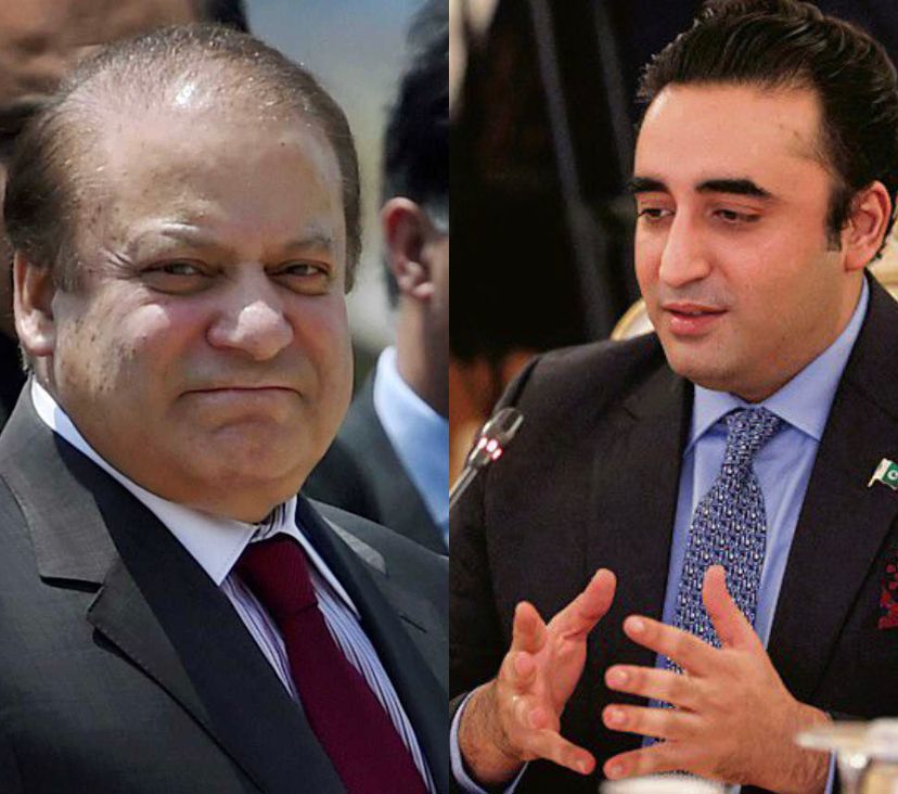 Nawaz Sharif, Bilawal Bhutto begin parleys to keep Imran Khan away from power as Pakistan poll results drag on