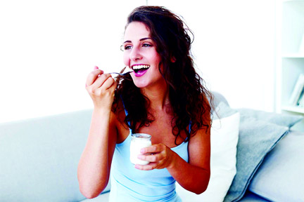 Eat plain yoghurt
