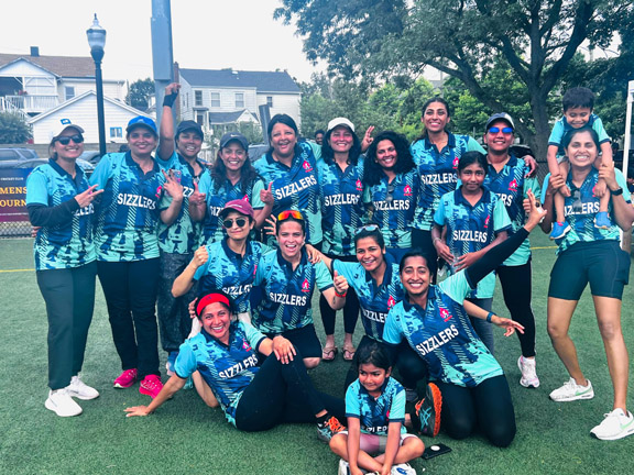 Women’s Cricket Club of Stamford ‘Sizzlers’ Organizes Tournaments and Raises Funds for Local Charities
