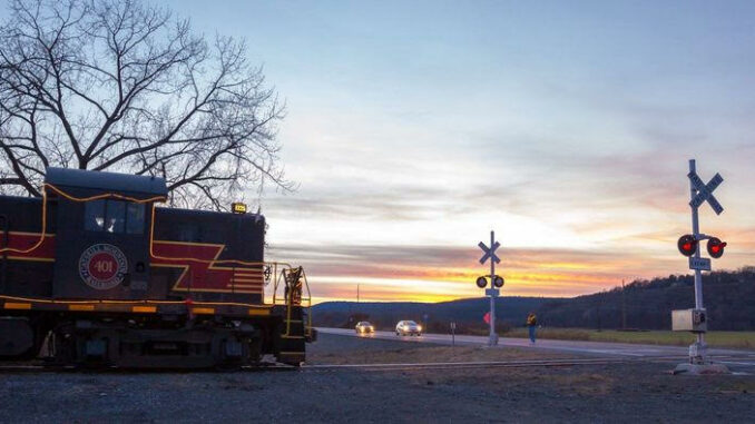 Catskilll Mountain RailRoad CMRR Twilight Photo
