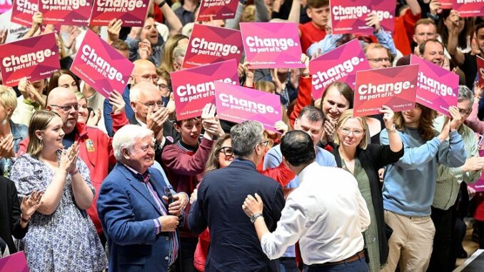 Labor party set to win big in UK