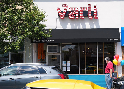 For Indian Food lovers an Indian Restaurant just opened in Williston Park