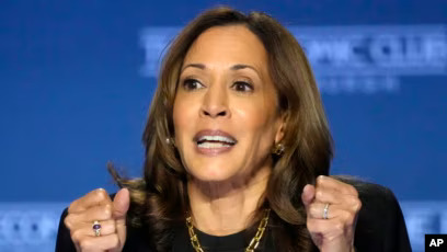 Harris leads Trump in several battleground states, various polls say