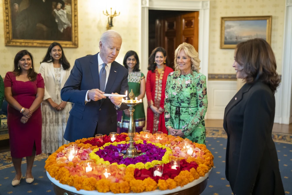 President Biden and the First Lady host Diwali celebration at the White House