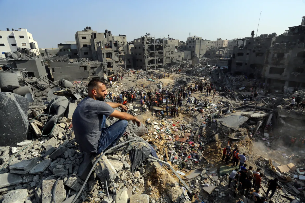 A year of war on Gaza