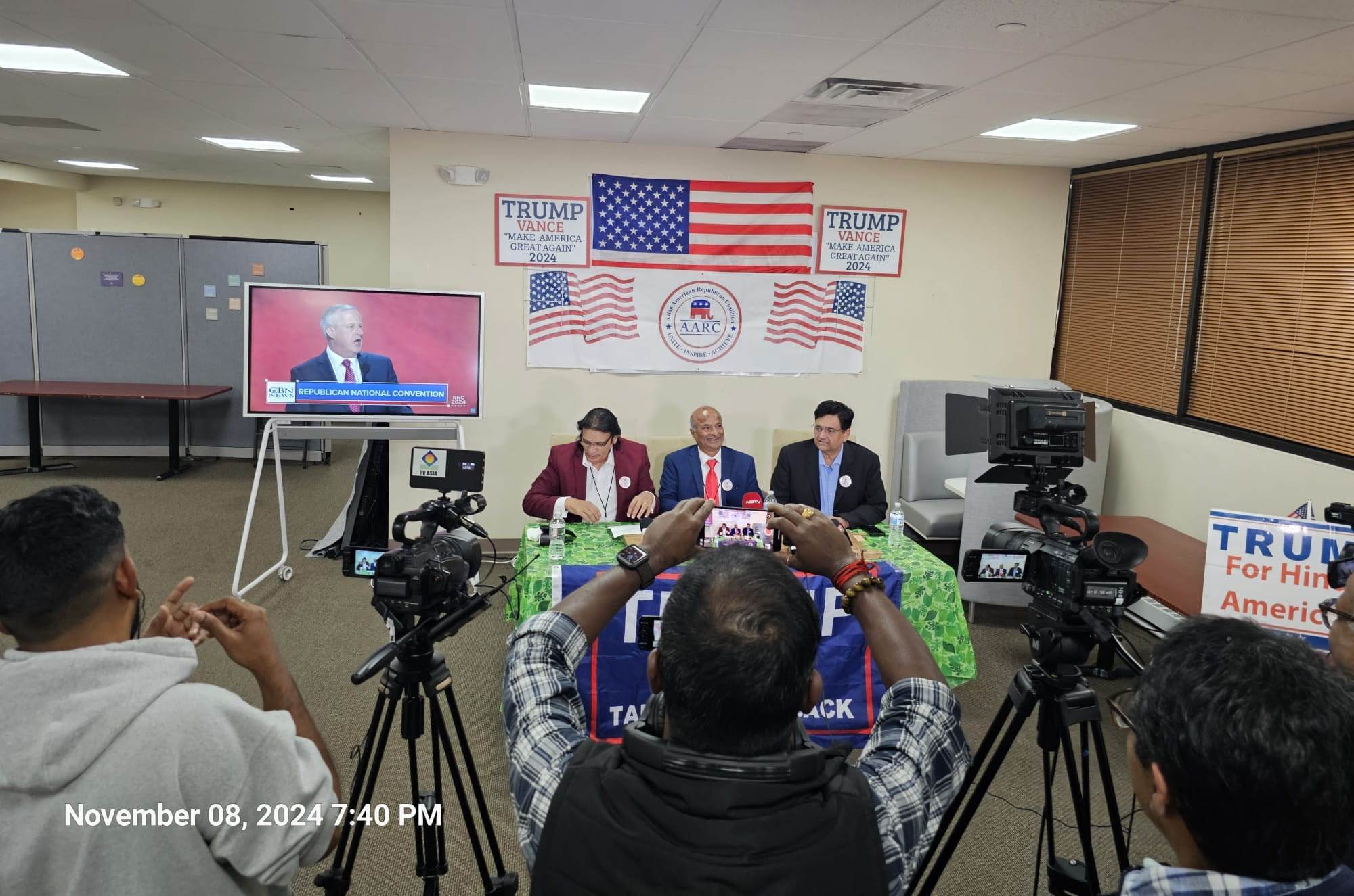 AARC Congratulates Trump on his Landslide Victory