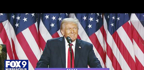 Trump declares victory