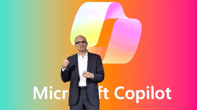 Indian American CEO Nadela Unveils Copilot