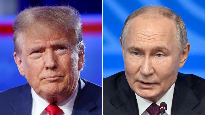 Trump Says Putin Agreed to Start Negotiations to End Ukraine War