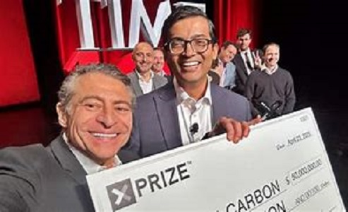 Indian American led Mati Carbon company wins $50 million XPRIZE