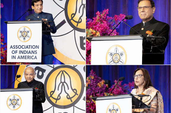 A 1 Collage of Speakers at the Medical Council Awards Gala of May 3 at Cipriani