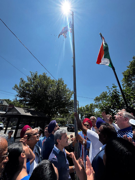 Indo American Senior Citizens Association, Jersey City celebrated America’s 249th Anniversary of Independence