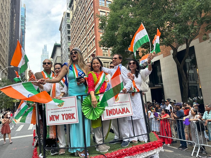 AIA Participates in the India Day Parade in New York City with a Float